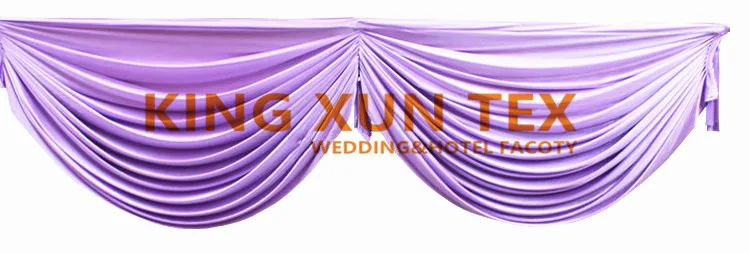 2 м 3 м 6 м Swag балдахин драпировка для свадьбы фон занавес сценический задний план вечерние украшения события - Цвет: lilac