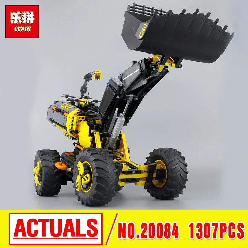 

Lepin 20084 Technic Car Model The 42081 Concept Wheel Loader ZEUX Set Buidling Blocks Bricks Kids Toys Christmas Gifts