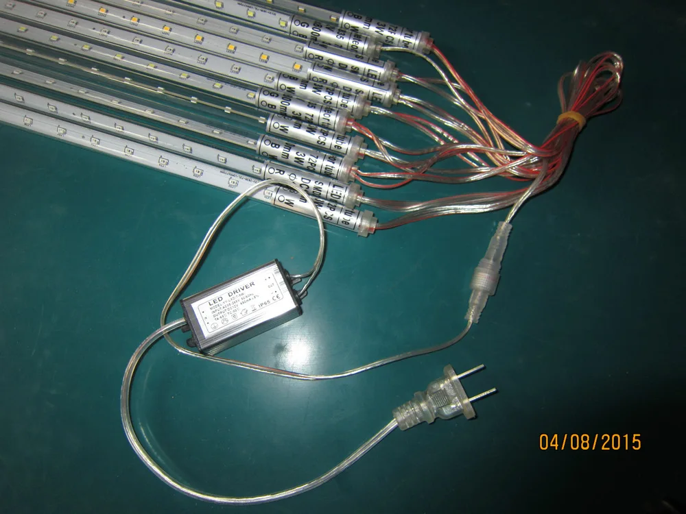 5sets/lot Factory Direct LED SMD2835 LED Meteor Shower Meteor Light LED