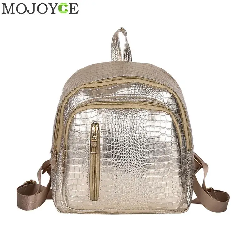 

Fashion Women Small Backpack Bright PU Leather Leisure Backpack School Student Shoulder Bag Black Women Backpacks Rucksack New