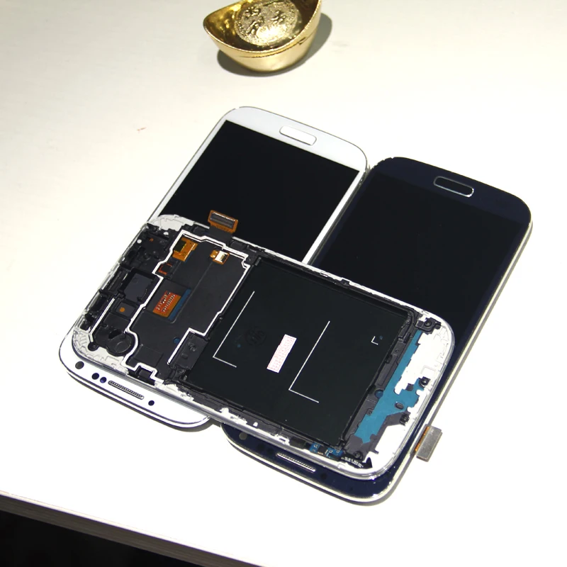 

S4 I9500 LCD Screen Compatible for Samsung Galaxy S4 i9500 i9505 i337 LCD Display Touch Screen Digitizer Assembly with Frame