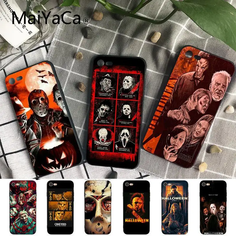 Новый черный чехол для iPhone 8 7 6 6S Plus X XS MAX 5 5S SE XR 10 | Мобильные телефоны и аксессуары