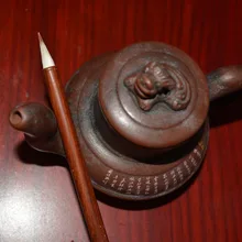 Отличное качество Китайский нижний корпус каллиграфия кисти ручка для шерсти и шерсть ласки кисть для письма подходит для студентов школы