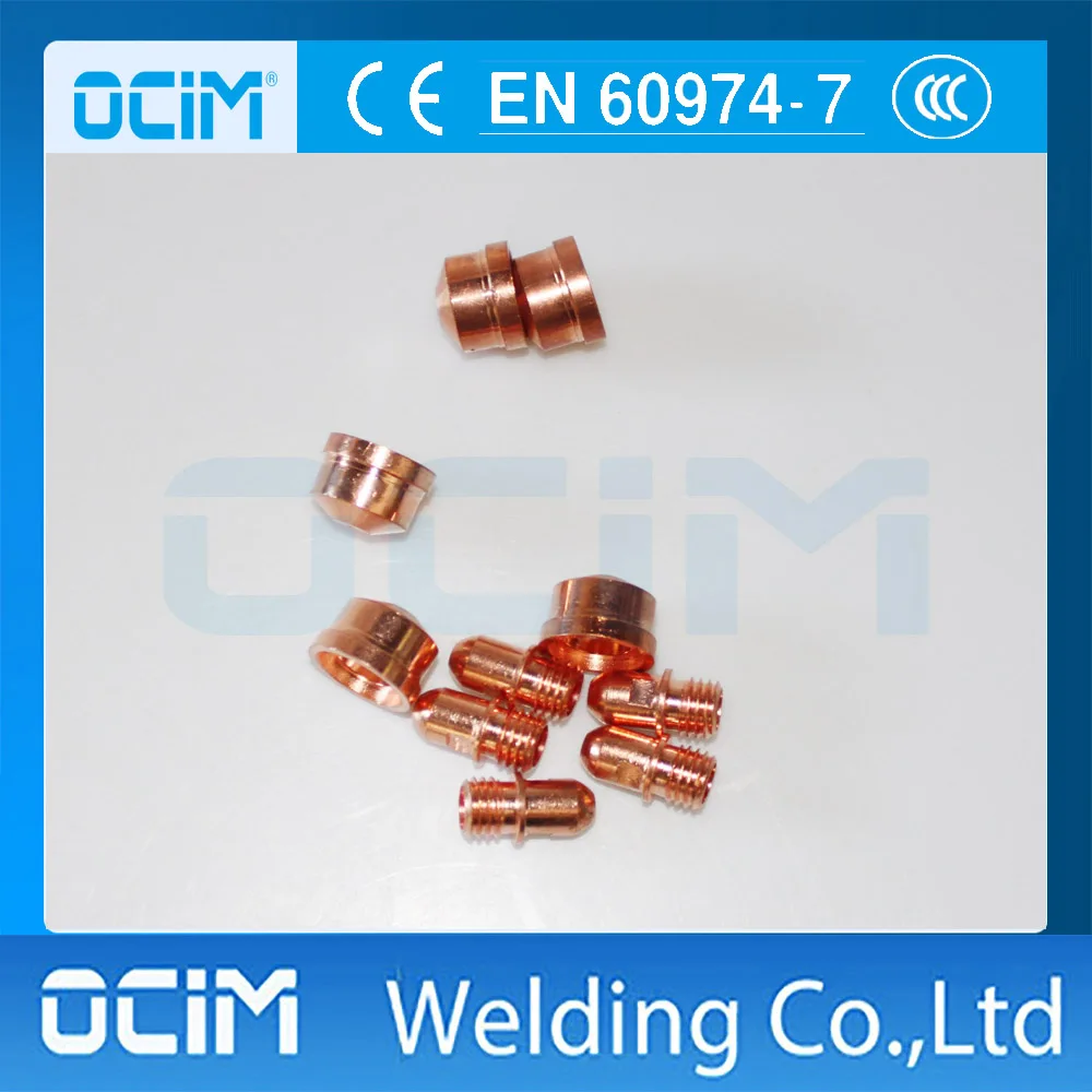 10 шт. PD0026 наконечник + PR0034 C1376 электрод Ergocut CB100 CB150 плазменный факел|plasma machine torch|plasma