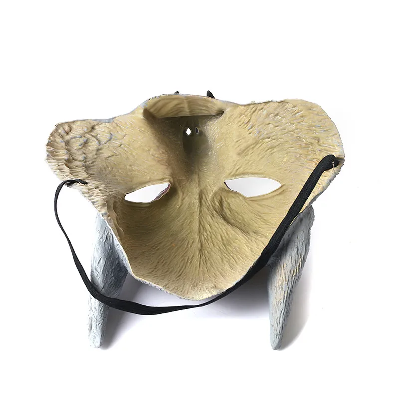 Animal Wolf Head Half Face Latex Party Mask Halloween Dance Party Costume New Year XMAS Masks Theater Toys Fancy Dress Festival (6)