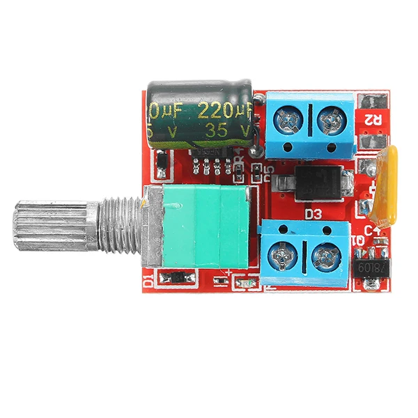 

New Arrival 5V-30V DC PWM Speed Controller Mini Electrical Motor Control Switch LED Dimmer Module