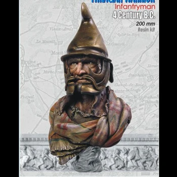 

1/9 Resin Figure Bust Model Ancient Thrace Warriors 4th Century Infantry 200mm with Base