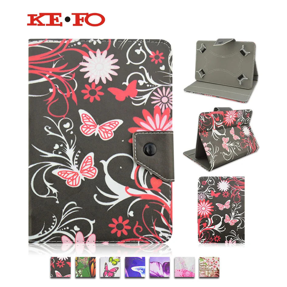 

For ipad air2 Universal Leather Stand Cover Case For Mediacom SmartPad 10.1 S4 10.1 inch Tablet Android +pen Stylus+Center Film