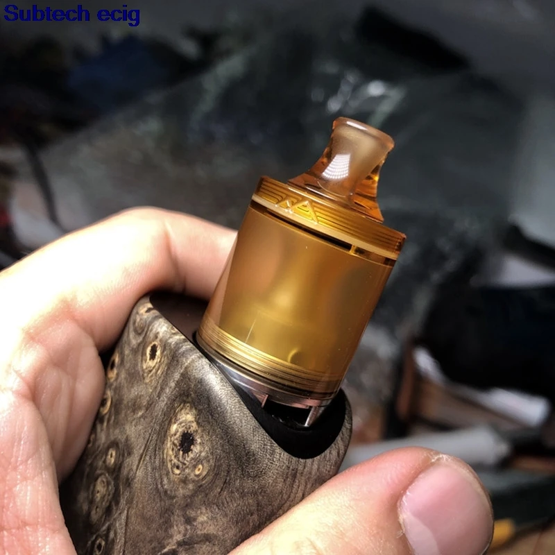 Новое поступление бак для полыни вейпа Dvarw 22 мм RDTA атомайзера PC PEI материал 510 mod vs v2