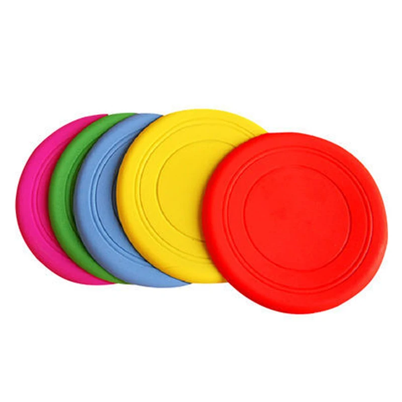 1Pcs Flying Discs Home Garden Pet Dog Cat Play Treat Training Funny