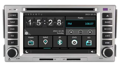 font b Car b font dvd Player for HYUNDAI SANTA FE 2008 2010 A9 dual