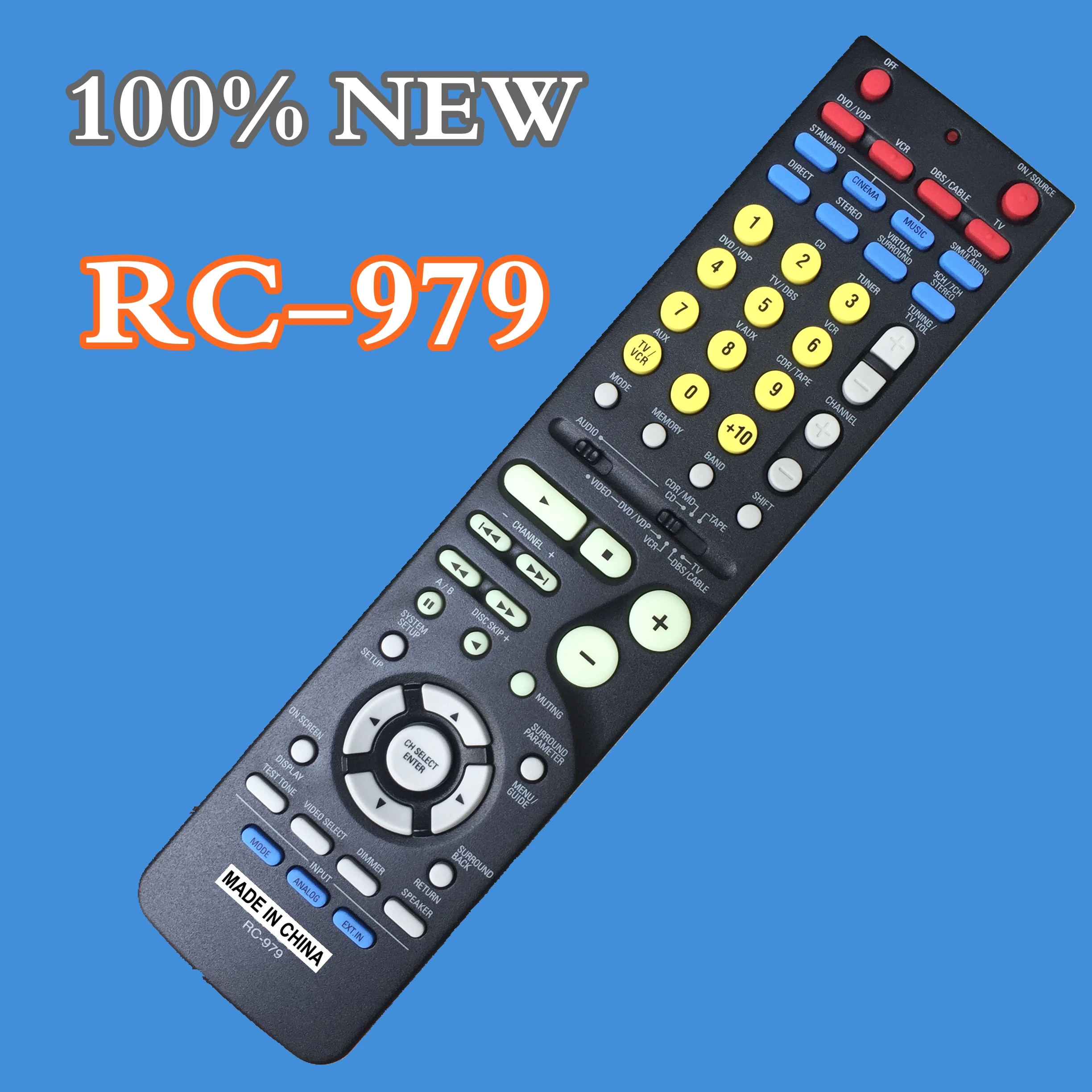 

High Quality Universal REMOTE CONTROL RC-979 FIT DENON AV Amplifier