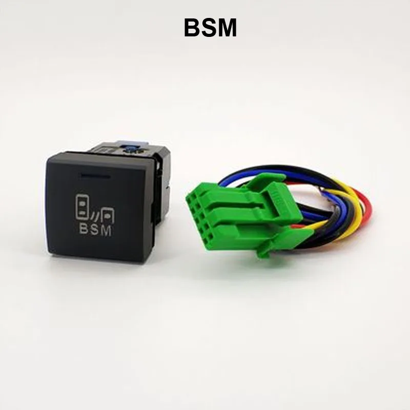 

DRL Battery BSM Automatic Headlight Front Fog Light Rear Fog Light Switch Button Wire For Toyota Camry 2018-2019