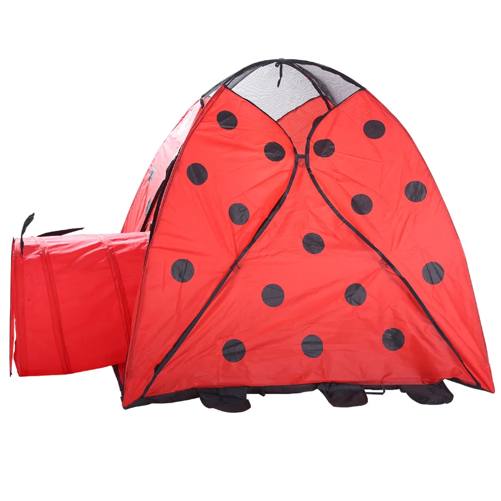 Play Tent Kids Beetle Toy Tent Tunnel Cartoon Children Play House Boy Girl Princess Castle Indoor Outdoor Best Gift beach tent (13)