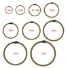 High Quality 2/4/5/10Pcs Metal Ring Binder15 - 76mm DIY Albums Loose-leaf Book Hoops Opening Binding Supplie Photo Album   Offic ► Photo 1/6