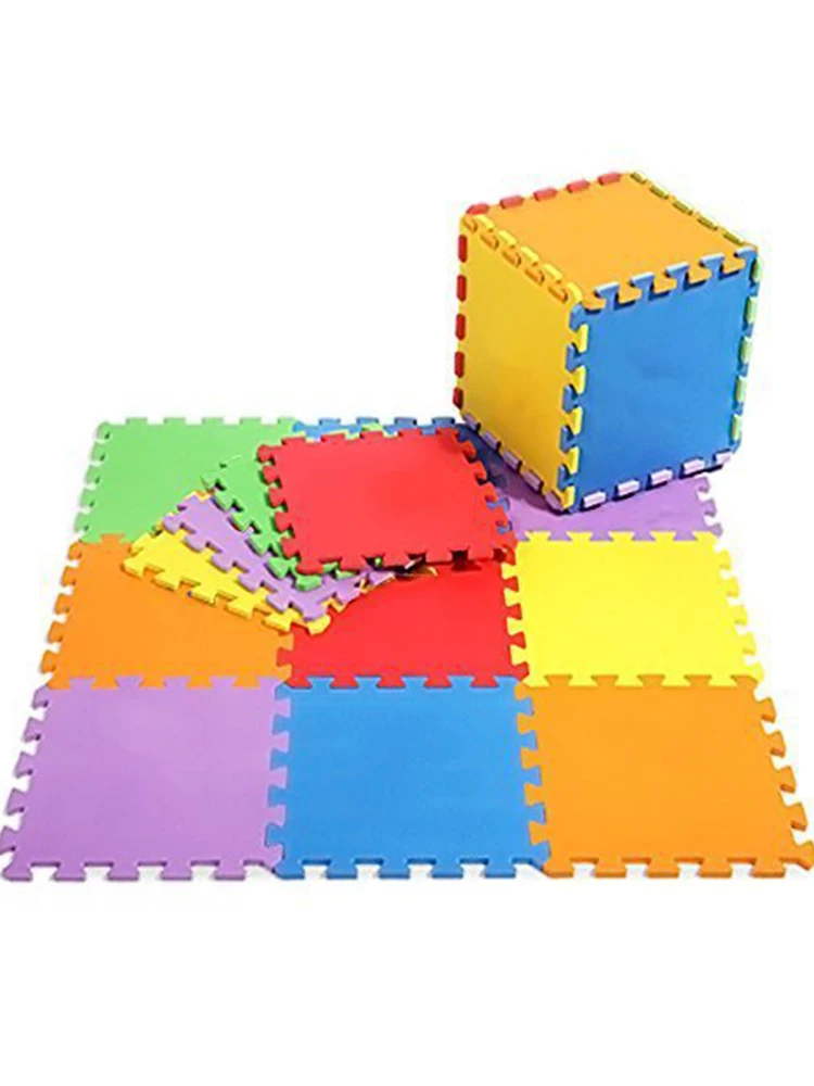 

9 Piece Set / Set Eva Foam Baby Game Pad Stitching Crawling Carpet Children Gift Mat Assembling Animal Carpet Puzzle Pad Childre