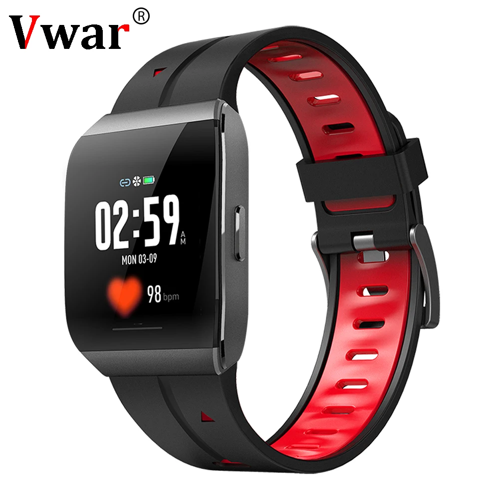 

Vwar Smart Sport Bracelet X1 IP68 Waterproof Smart Watch Heart Rate Monitor Fitness Band Tracker Weather Smart band VS fitbits