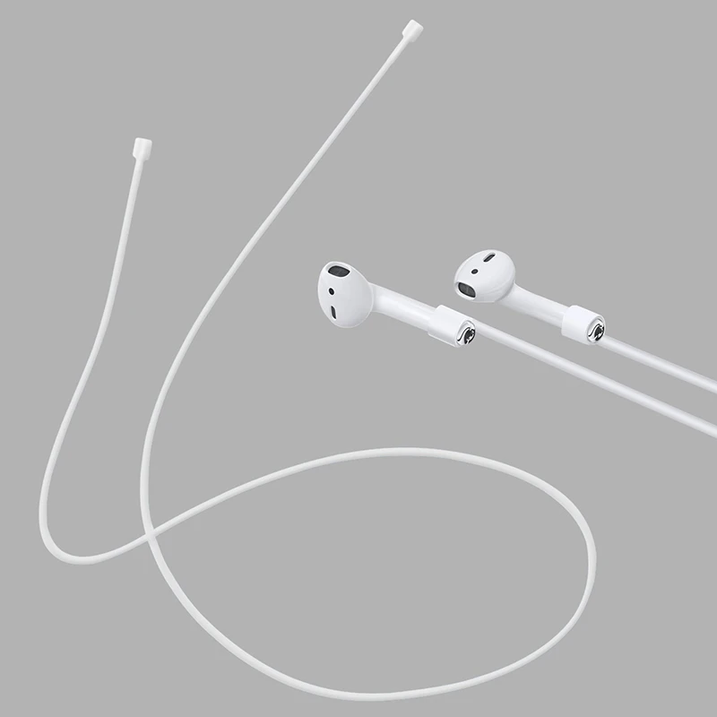 Наушники ремешок для Apple Airpods анти-потеря ремень не Магнитная Петля струна веревка для Air Pods силиконовый шнур-кабель Чехол