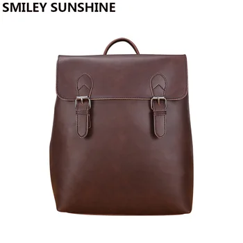 

2018 Vintage Men Backpacks School Bags for Teenagers Boys High Quality Large Capacity Laptop Backpack Fashion Men Backpack 2018