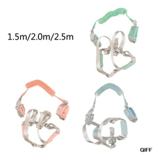 Прямая поставка, поводок для малышей, для прогулок, детские ремни безопасности, поводки с замком для детей, анти-потеря, застежка на запястье, безопасное запястье