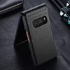 Funda de cuero genuino de primera capa para Samsung W2022, textura de piel de vaca, negro, marrón, alta gama, negocios, lujo ► Foto 1/4