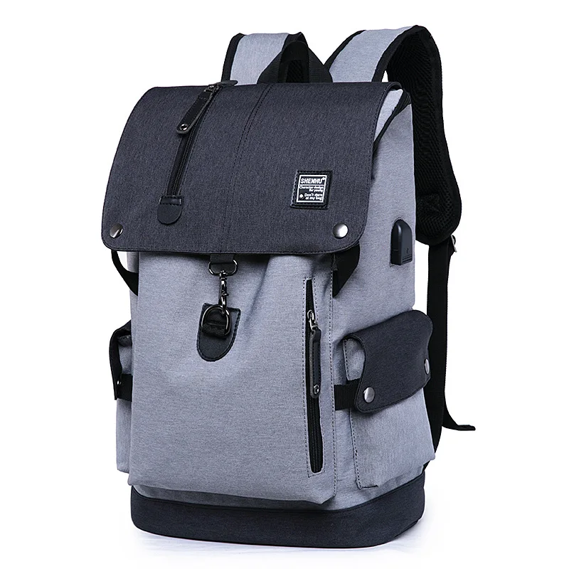

2018 Men's College Bag Multi-purpose Backpack Travel Backpack Waterproof Wearable Backpack