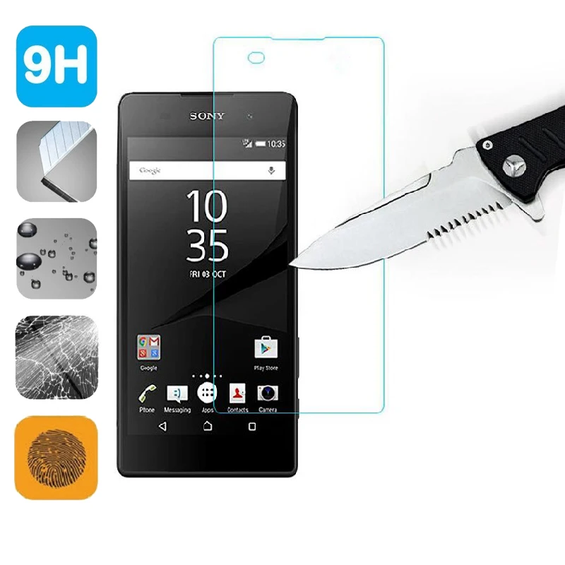 

9H Premium Tempered Glass Film For Sony Xperia E5 F3311 F3313 LTE Protector Film E5 E 5 Case Protective Screen Glass Guard Film