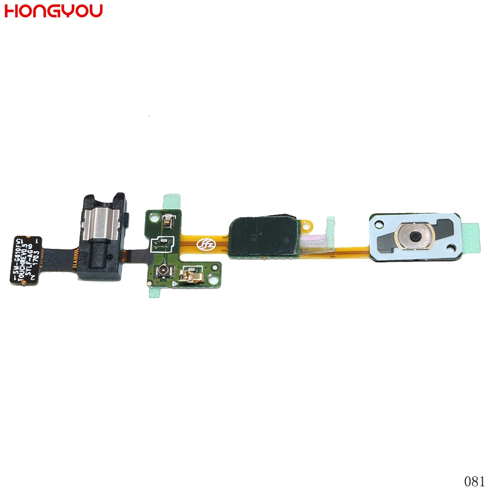 

Home Button Key Return Light Sensor Menu Keyborad Headphone Audio Jack Flex Cable For Samsung Galaxy J7 Prime G610F