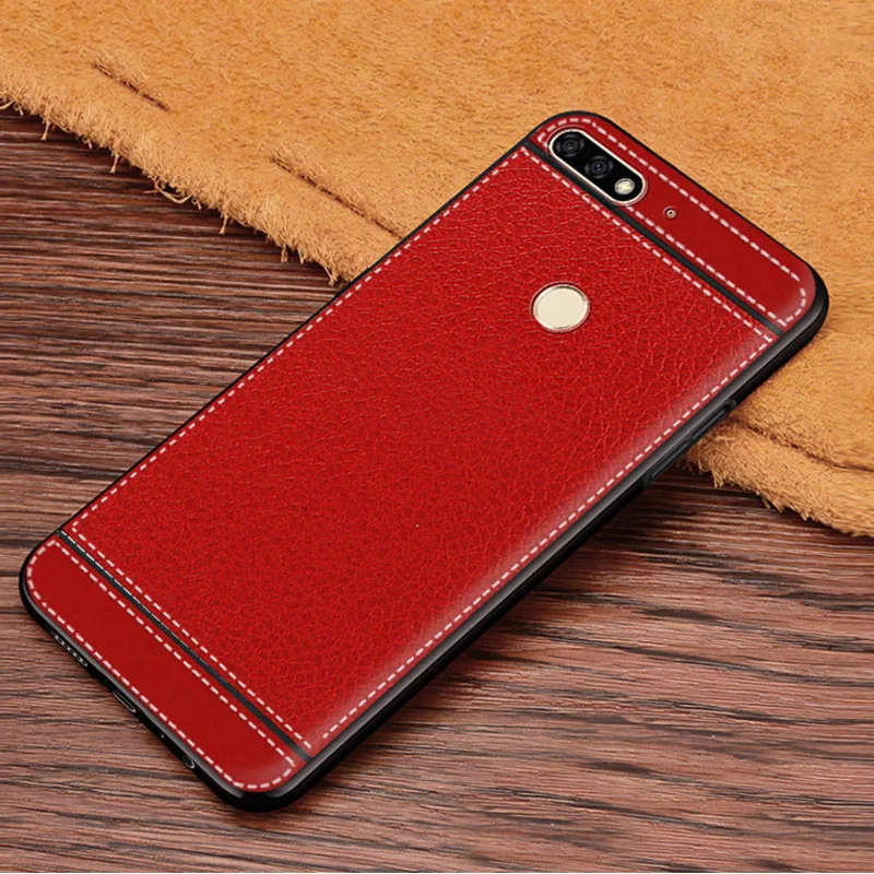 litchi silicone case huawei honor 7a pro (4)