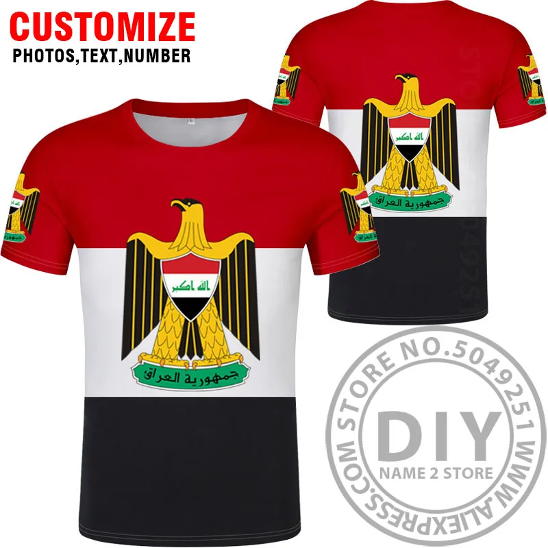 Irq/футболка «сделай сам»; изготовление под заказ; имя; номер; irq; футболка; Национальный флаг; iq; страна; Ислам Арабский; принт; фото; одежда - Цвет: Style 12
