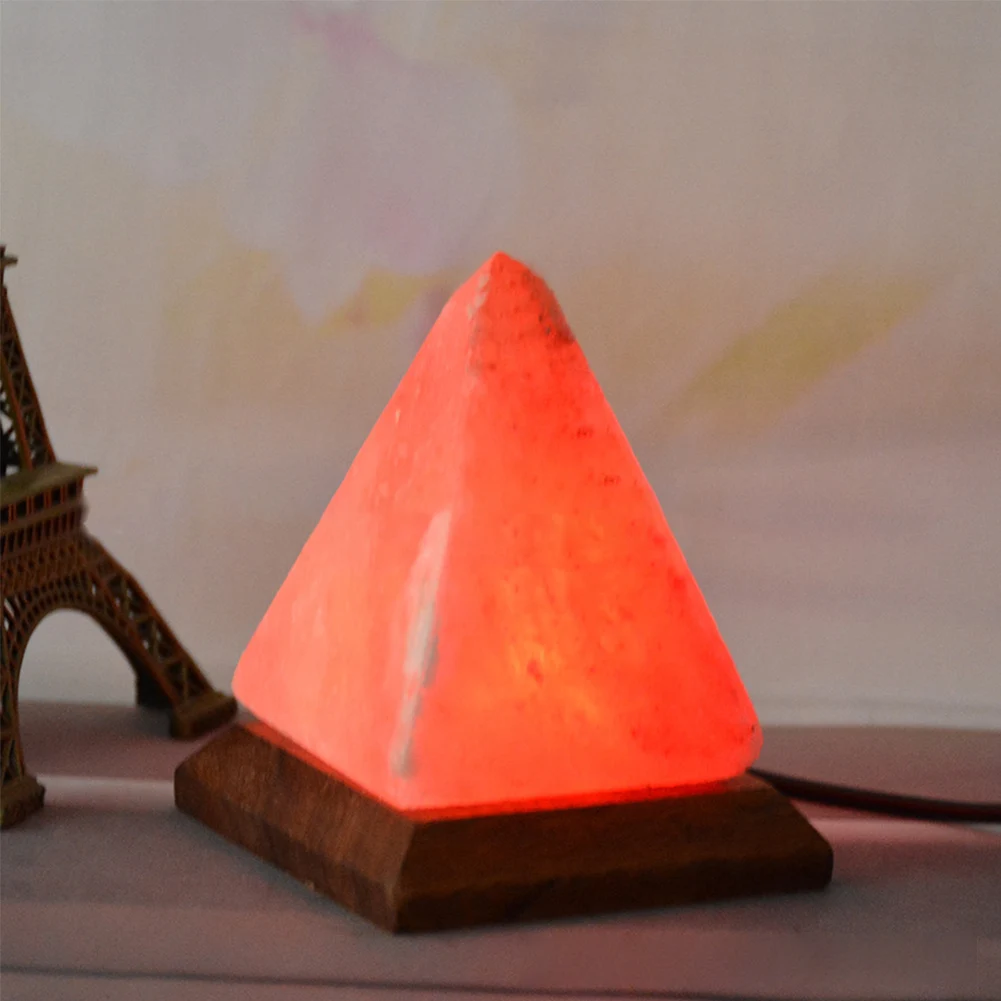 Usb зарядка ионная Хрустальная солевая меняющая цвет лампа Гималайский светодиодный натуральный рок очиститель воздуха ночной Светильник