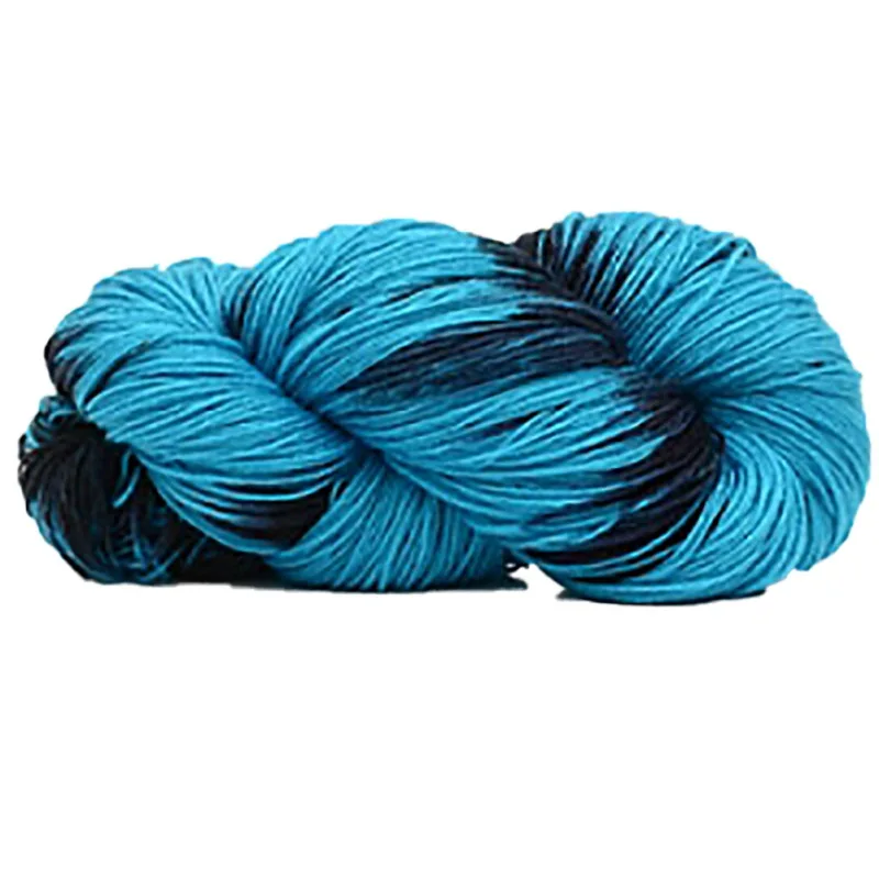 Mix-Colored Knitting Crocheting Thread Hand Knitting Super Soft Acrylic Anti-Pilling Fibre Dyed Yarn