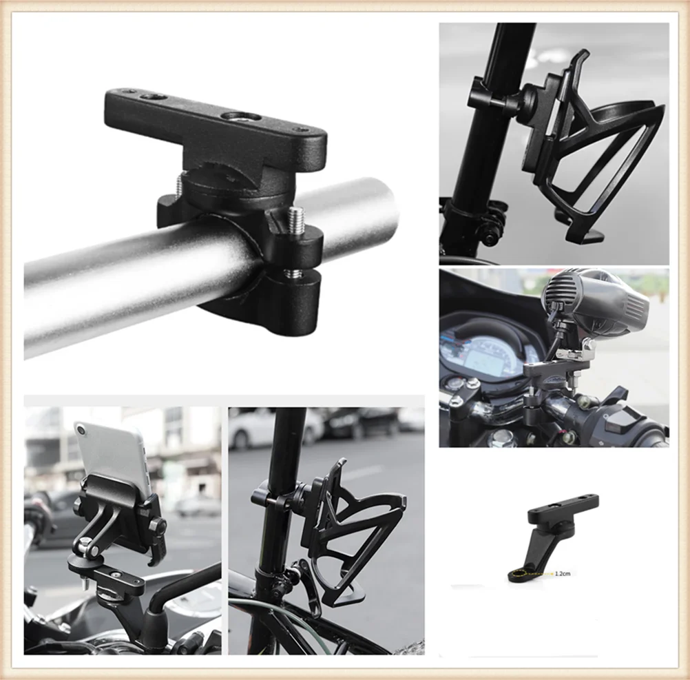 Motorcycle bicycle cup light mobile phone extension rod bracket for Ducati HYPERMOTARD 821 SP 939 SP 1100 S EVO SP 796 StRada