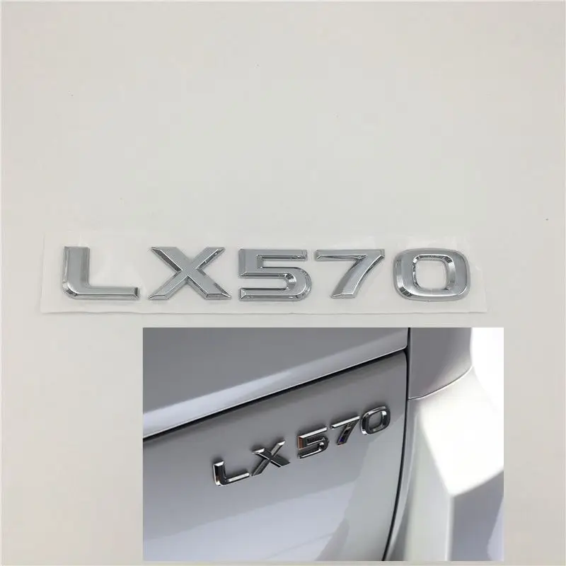 Автомобильный Стайлинг для Lexus LX470 LX570 Эмблема Логотип задний багажник Задняя