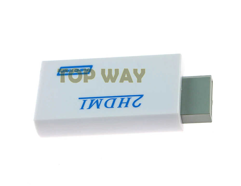  ChengChengDianWan Full HD 720 P 1080 P per Wii a HDMI Converter per Adattatore Wii2HDMI 3.5mm Uscit