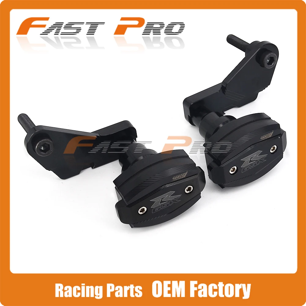 

Motorcycle CNC Aluminum Frame Crash Pad Slider Falling Protector Guard For GSXR1000 GSX-R1000 GSXR 1000 2009-2015