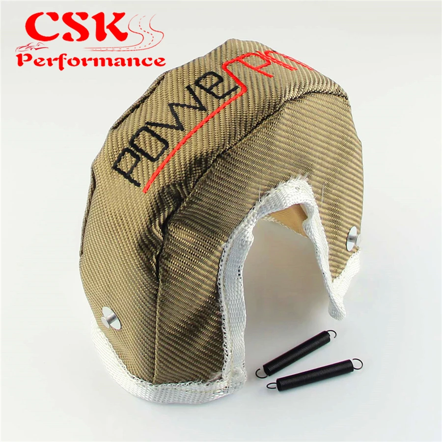 

Titanium Turbo/Turbocharger Heat Shield Blanket Cover Wrap T3 T25 T28 GT25 GT35