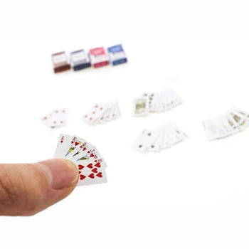 

RC Car Accessories Decoration Mini Playing Cards for 1/10 RC Rock Crawler Axial SCX10 TAMIYA RC4WD D90 TF2 Traxxas TRX-4