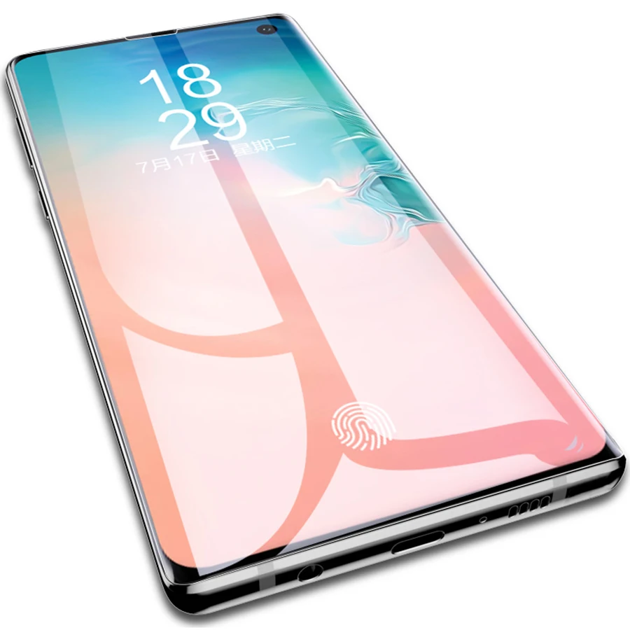 9D изогнутое защитное стекло на весь экран для samsung Galaxy S10 S10 Plus пленка для samsung Galaxy S10e Lite закаленное стекло