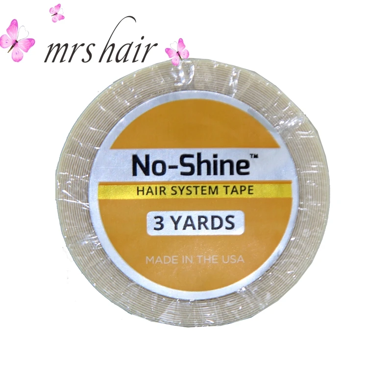 Replacement Tape For Tape Hair Extensions 3Yards Strong Double Sided Tape For Lace Frontal Wigs Lace Hair Tape Closure Adhesives