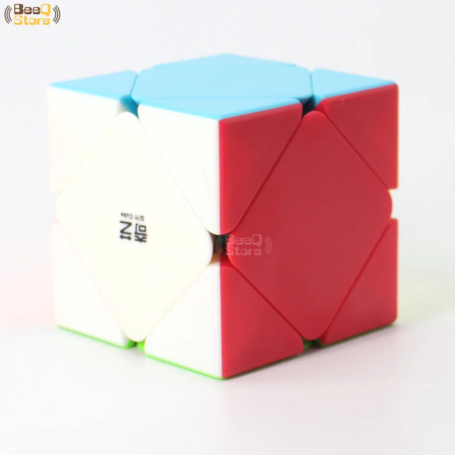 Qiyi Qicheng Skew волшебный куб скорость 3x3x3 Qiyiskewb куб головоломка Magico Cubo черный без наклеек образовательный мозговой Тизер Игрушка