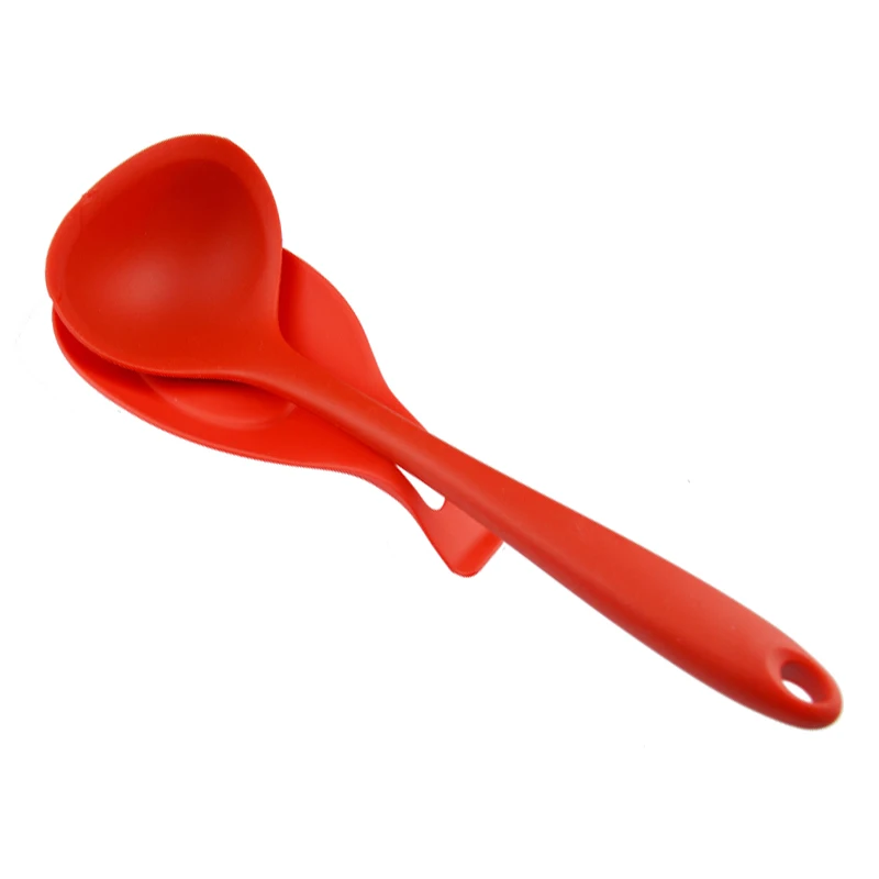 Walfos silicon kitchen utensils cooking set kitchen accessories spoon rest cooking spatula turner soup ladle