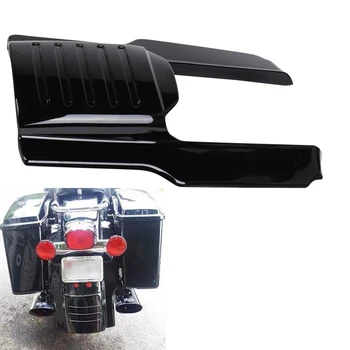 

Glossy Black 7" Motorcycle Rear Fender Extension Stretched Bag Stretched Fillers for Touring Models 1996 1997 1998-2008