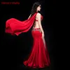 new 2 piece of women luxury oriental costume dance bra panel outside egypt, performance dance show red dress, purple, royal blue ► Photo 1/5