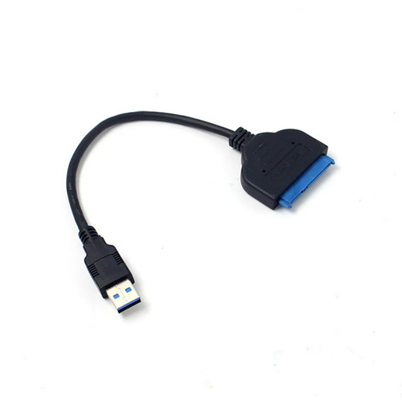 Универсальный USB 3,0 к переходник SATA кабель 22pin SataIII для USB3.0 адаптеры для 2,5 SATA HDD SSD адаптер Кабели