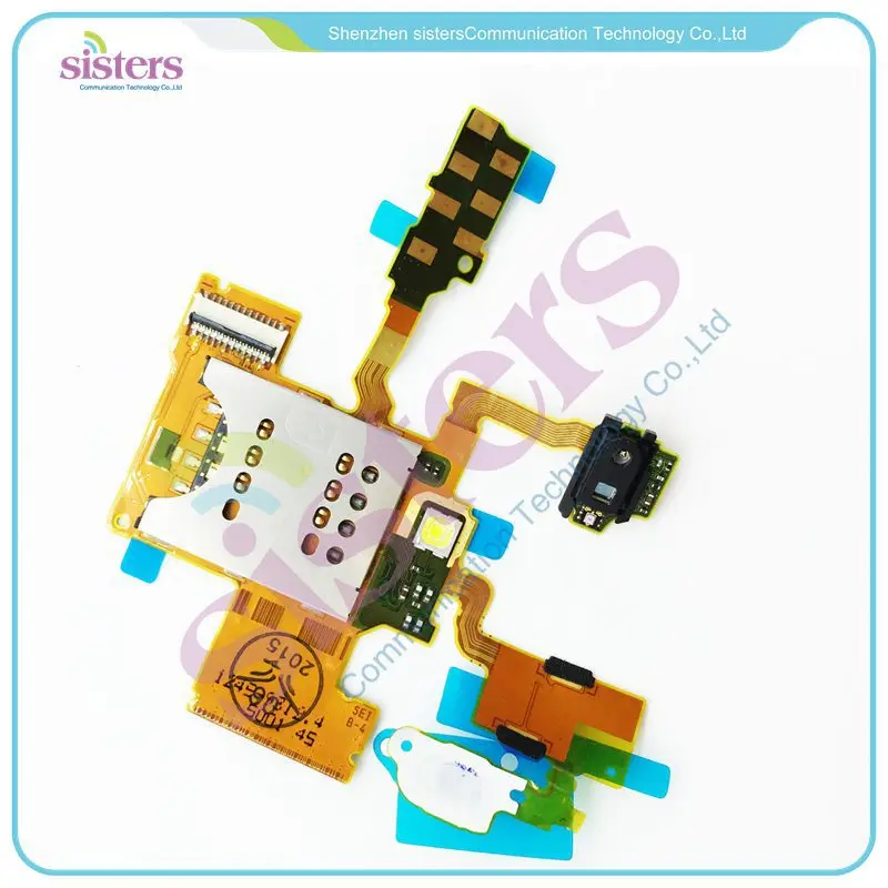 SONY0126   sim card reader holder  sim flex cable,for Sony ST18 ST18I(5)