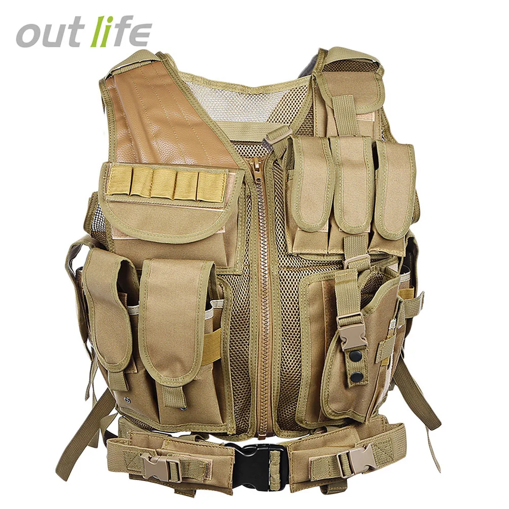 Outlife Hunting Military Vest Tactical Paintball Sports Wear Vest