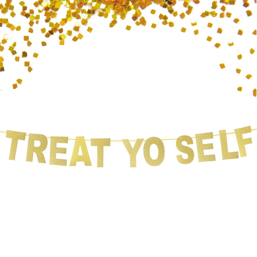 Treat Yo Self Banner Ice Cream Social Banner Wedding Reception