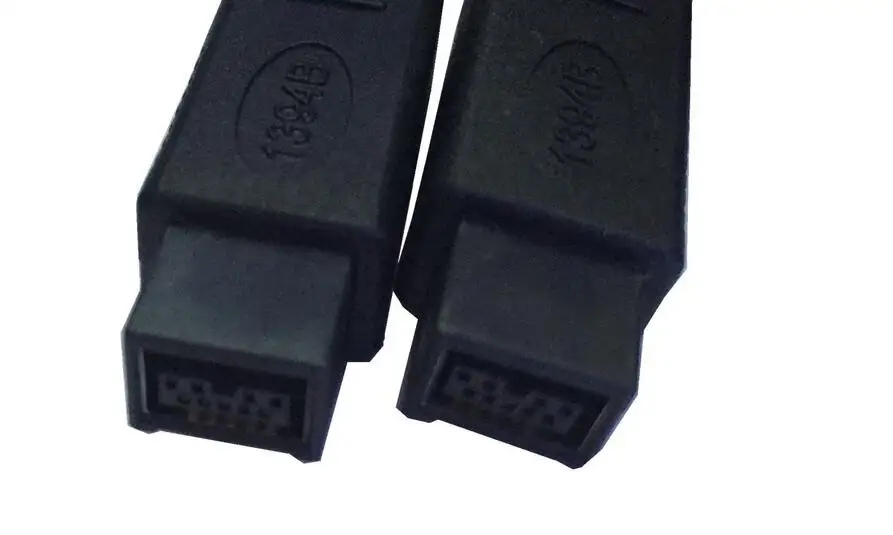 Черный Кабель IEEE 1394 Firewire 800 к 9 контактный/9 контактный штекер/штекер 15 футов| |