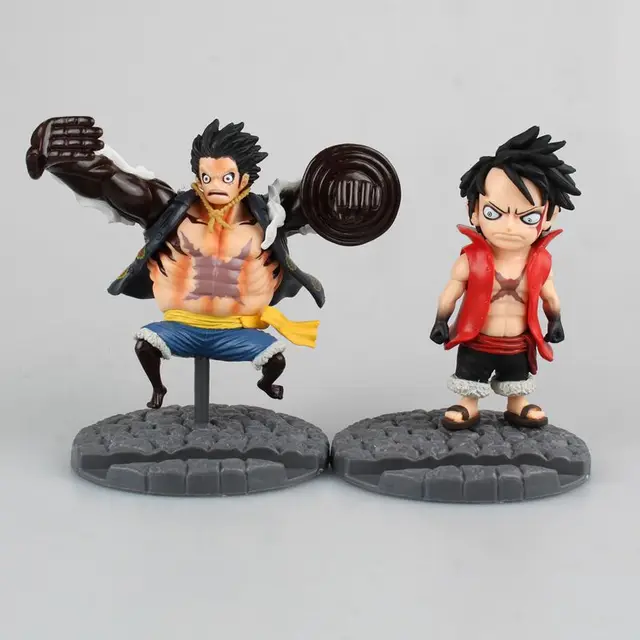 Best Offers 11CM Japanese anime figure one piece Q version luffy action figure Mobile phone holder